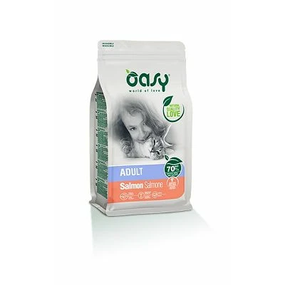 Oasy hrana za macke 1,5kg losos new