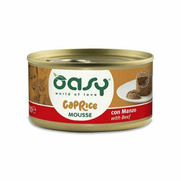 Oasy mousse za macke 85gr govedina konz