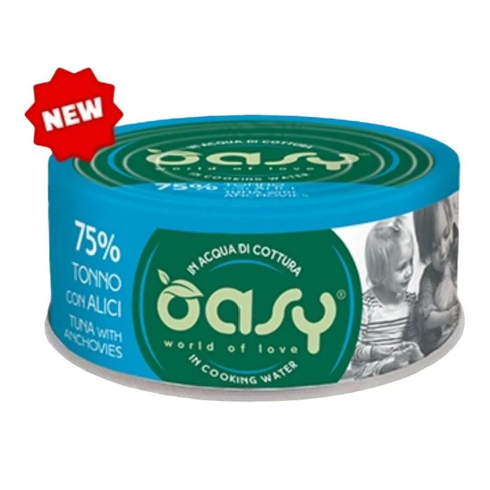 Oasy hrana za mačke ML tuna inćuni70gr konzerva
