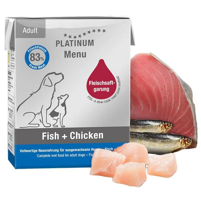 Platinum Menu riba piletina 185gr