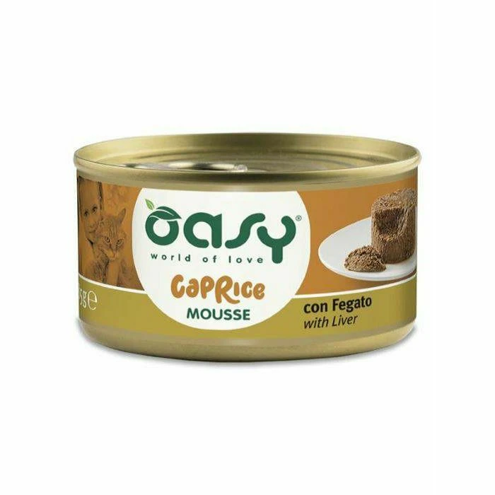 Oasy mousse za macke 85gr jetra konz