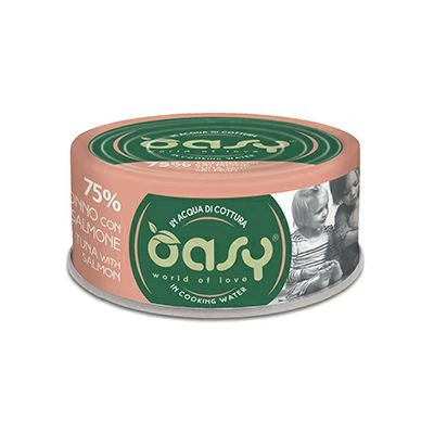 Oasy hrana za macke ML tuna losos 70gr konz